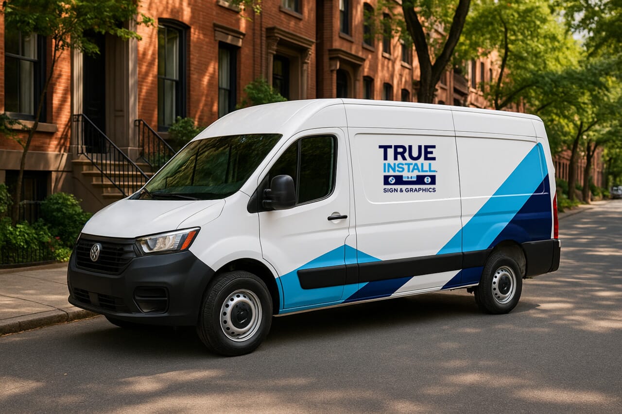 Why should vehicle lettering and graphics be professionally installed?