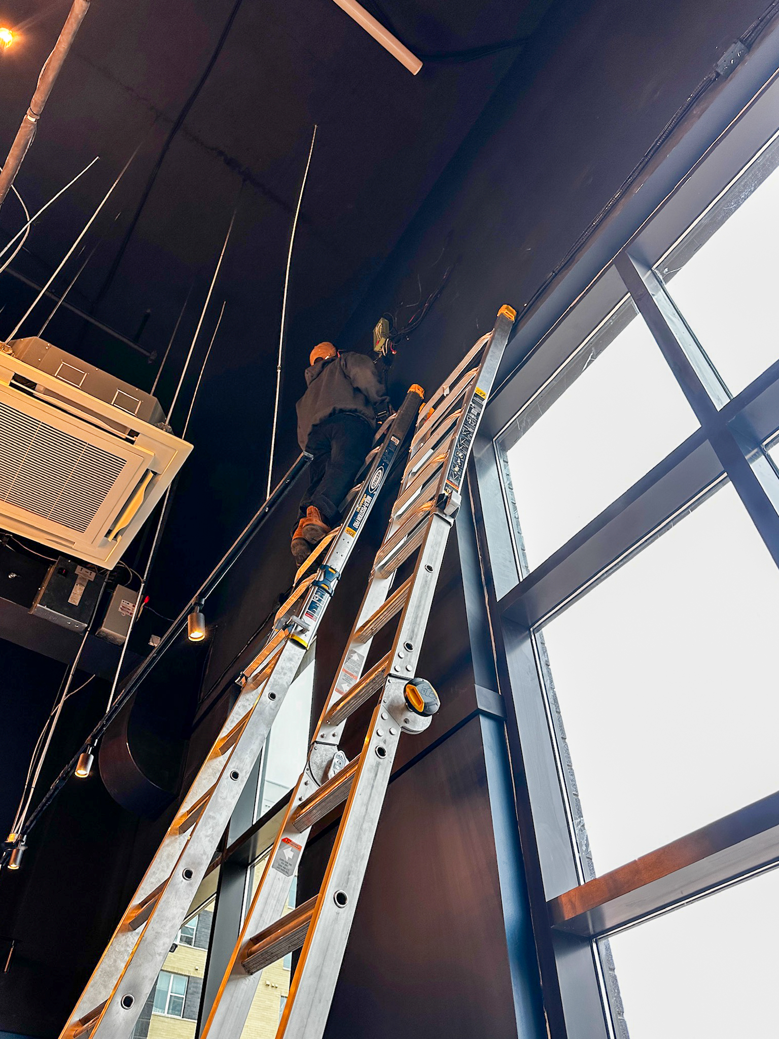 Indoor Sign Installation