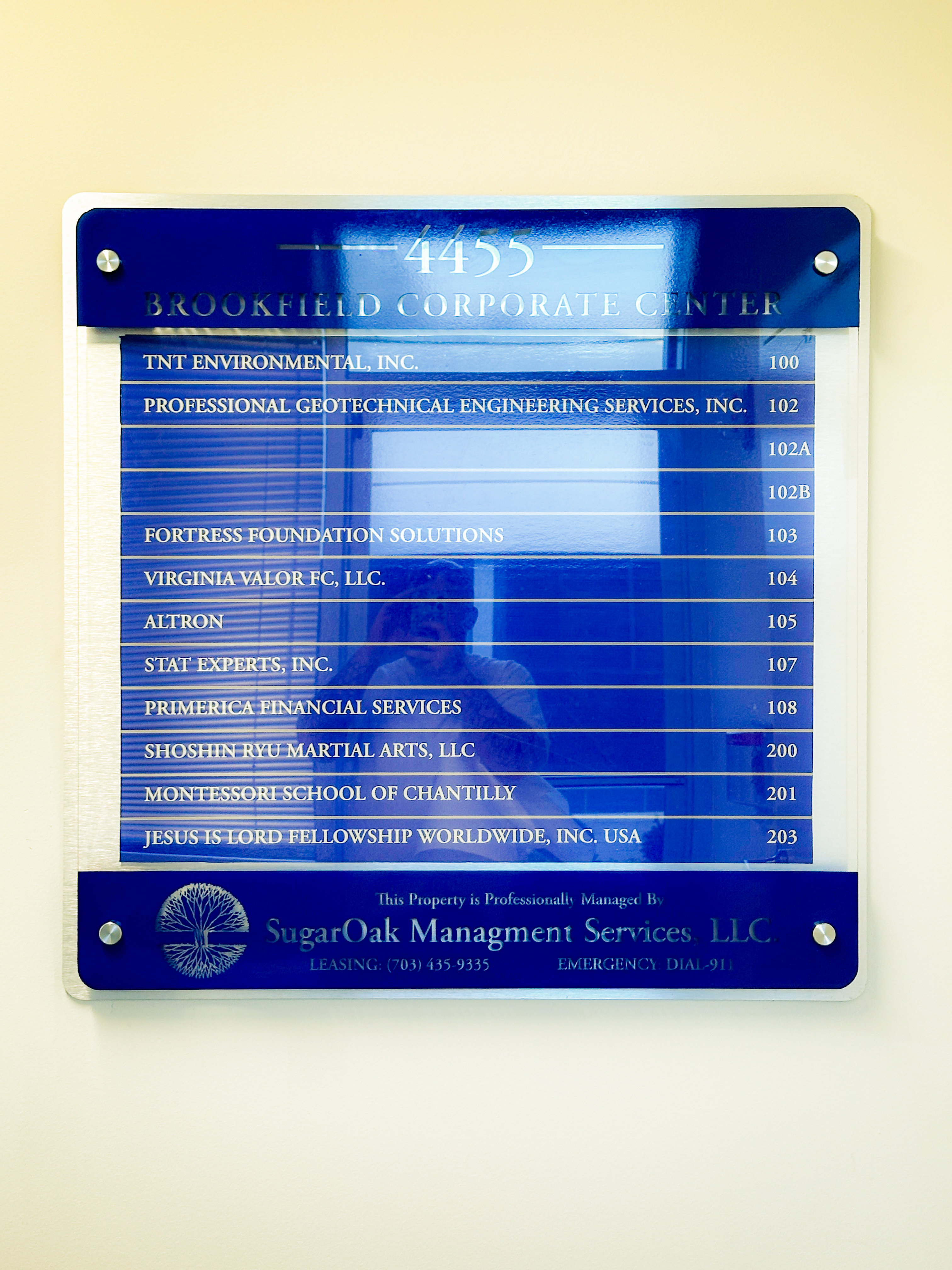 Wayfinding Signage Installation