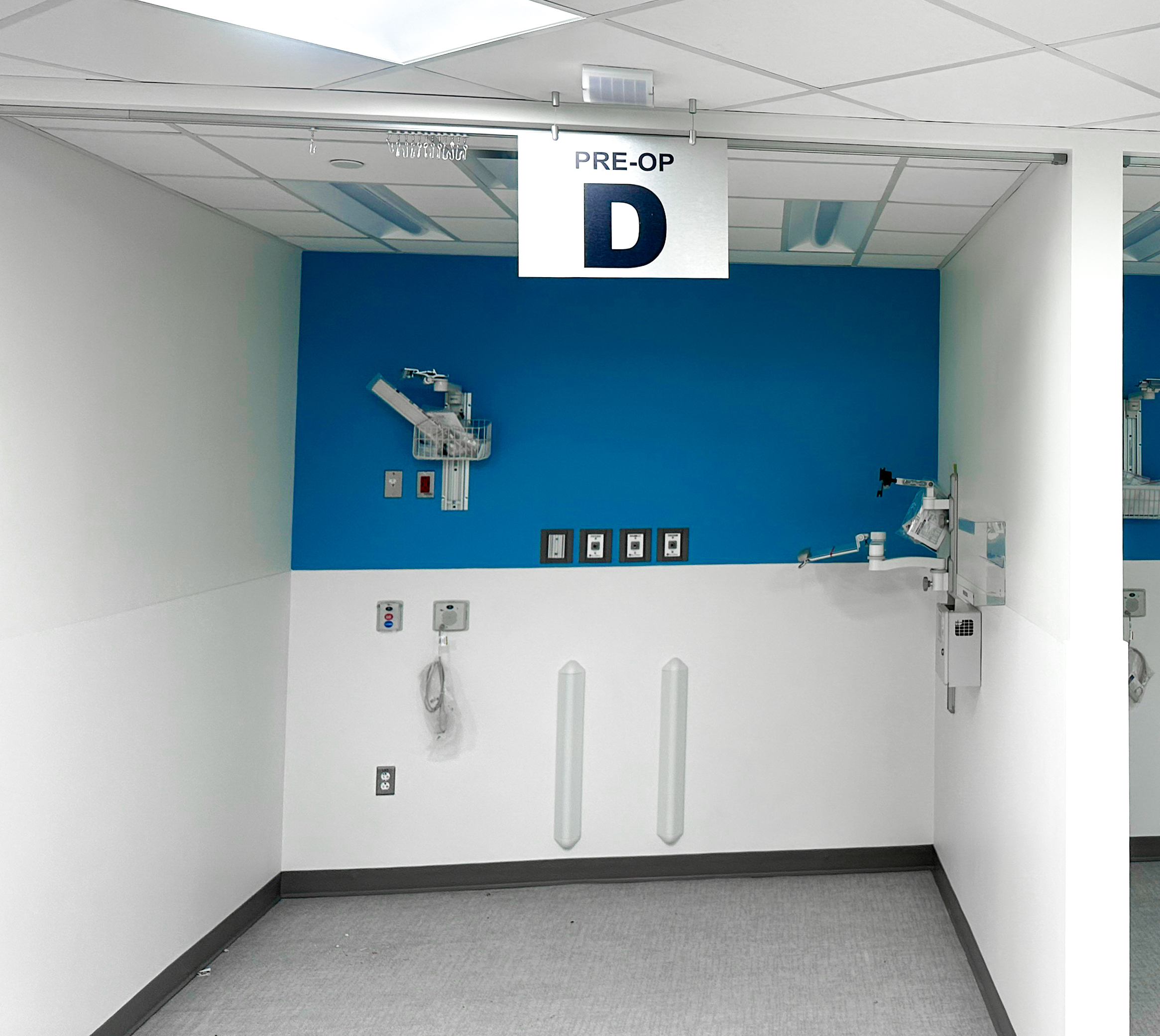 Hospital Operating Room Signage Installation