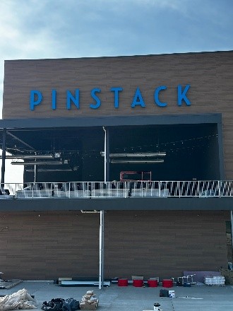 Pinstack Outdoor Backlit Signage