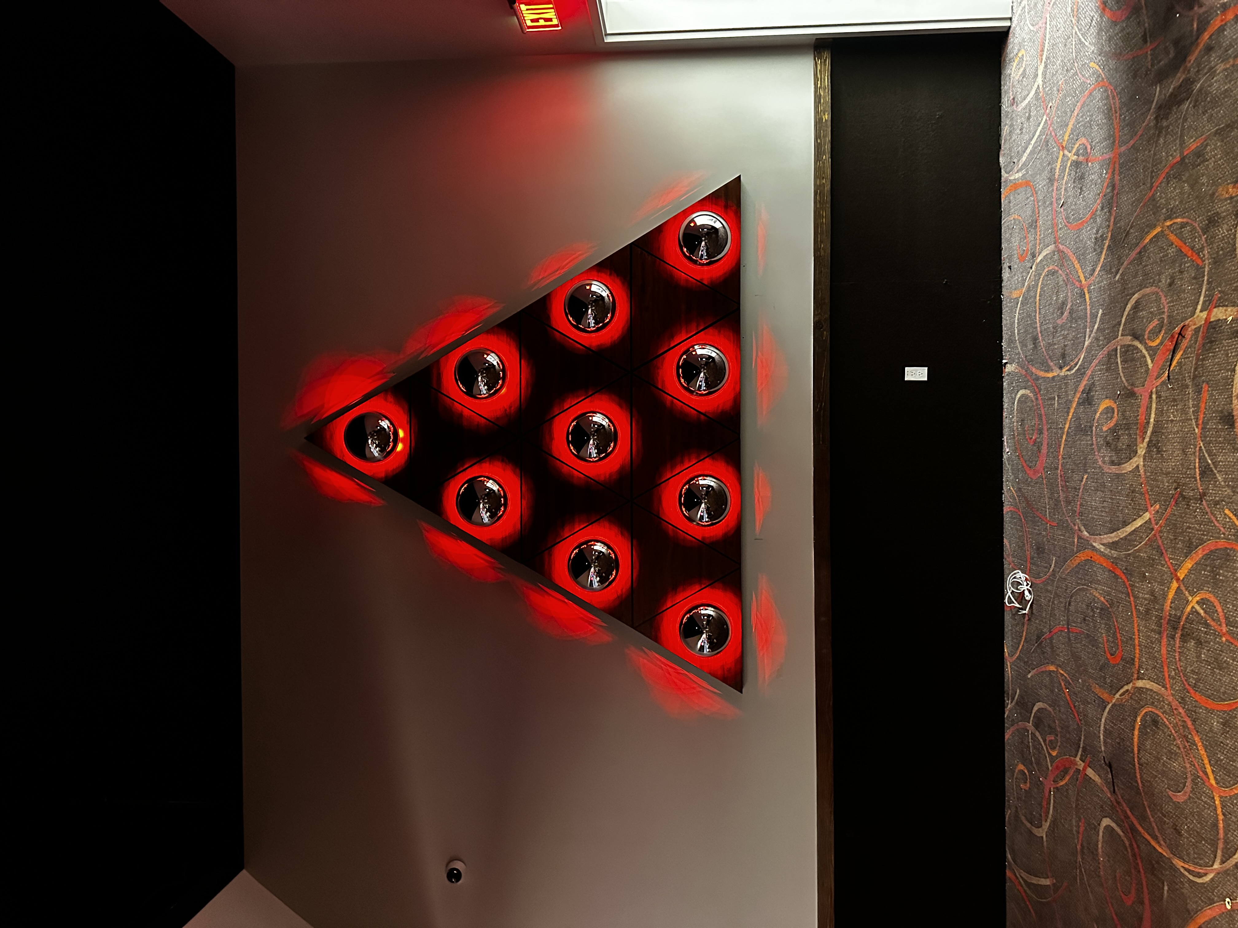 Indoor Backlit Sign Installation