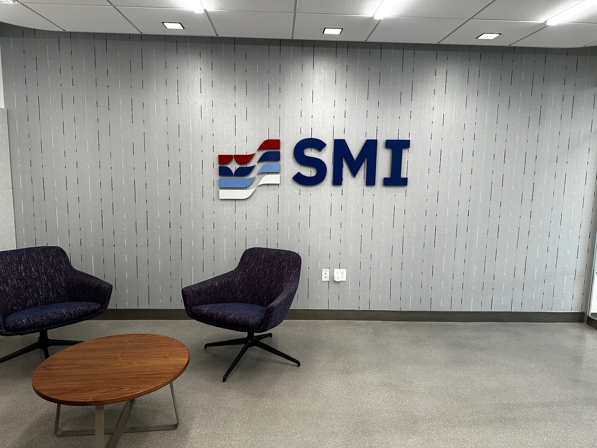 Indoor Dimensional Sign Installation