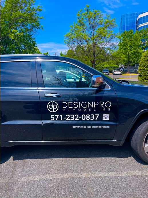 DesignPro Vehicle Spot Graphics Vinyl Installation
