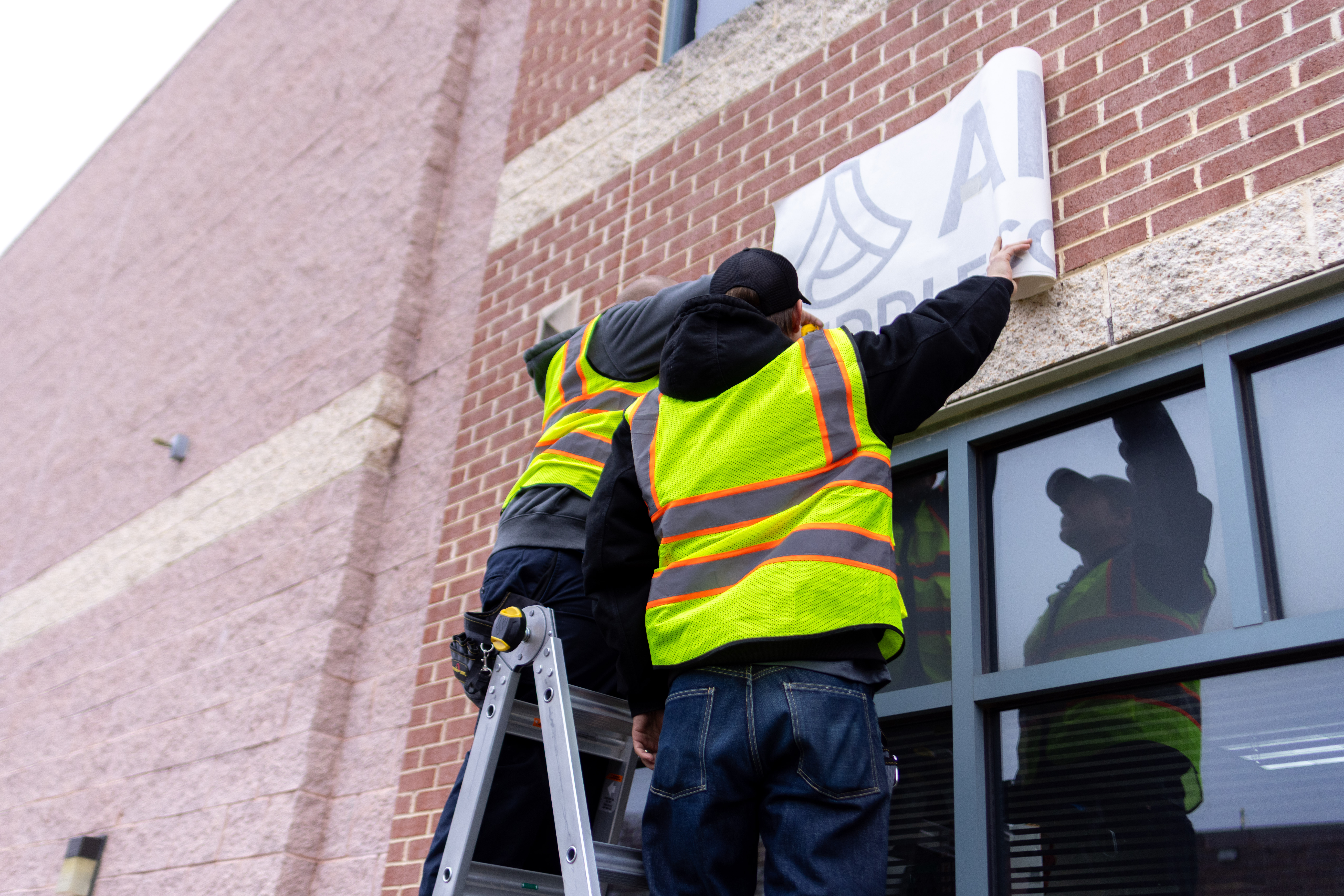 Banner Installation Outdoor - True Install Northern Virginia