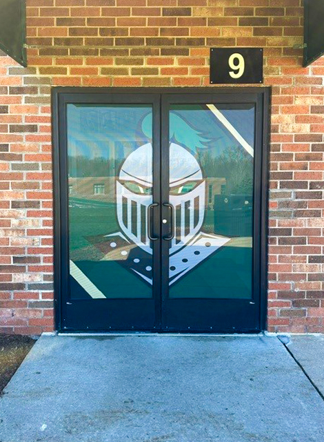 Outdoor Window Door Branding Vinyl