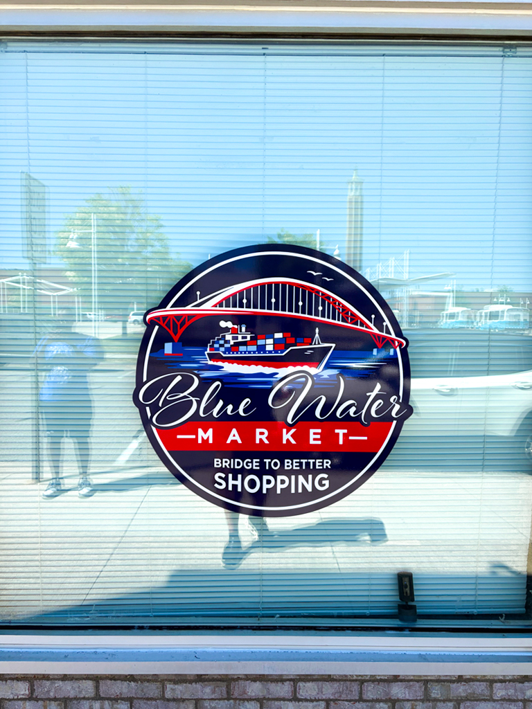 Window Adhesive Graphic Installation Vinyl