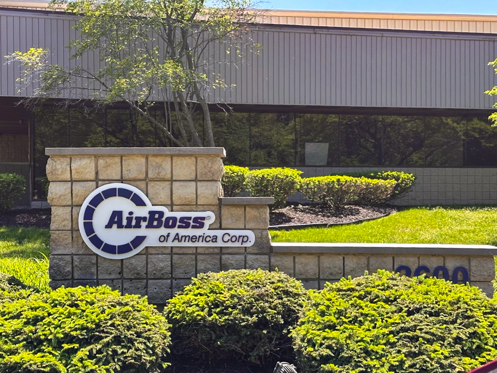 Outdoor Monument Sign Dimensional Letter Installation