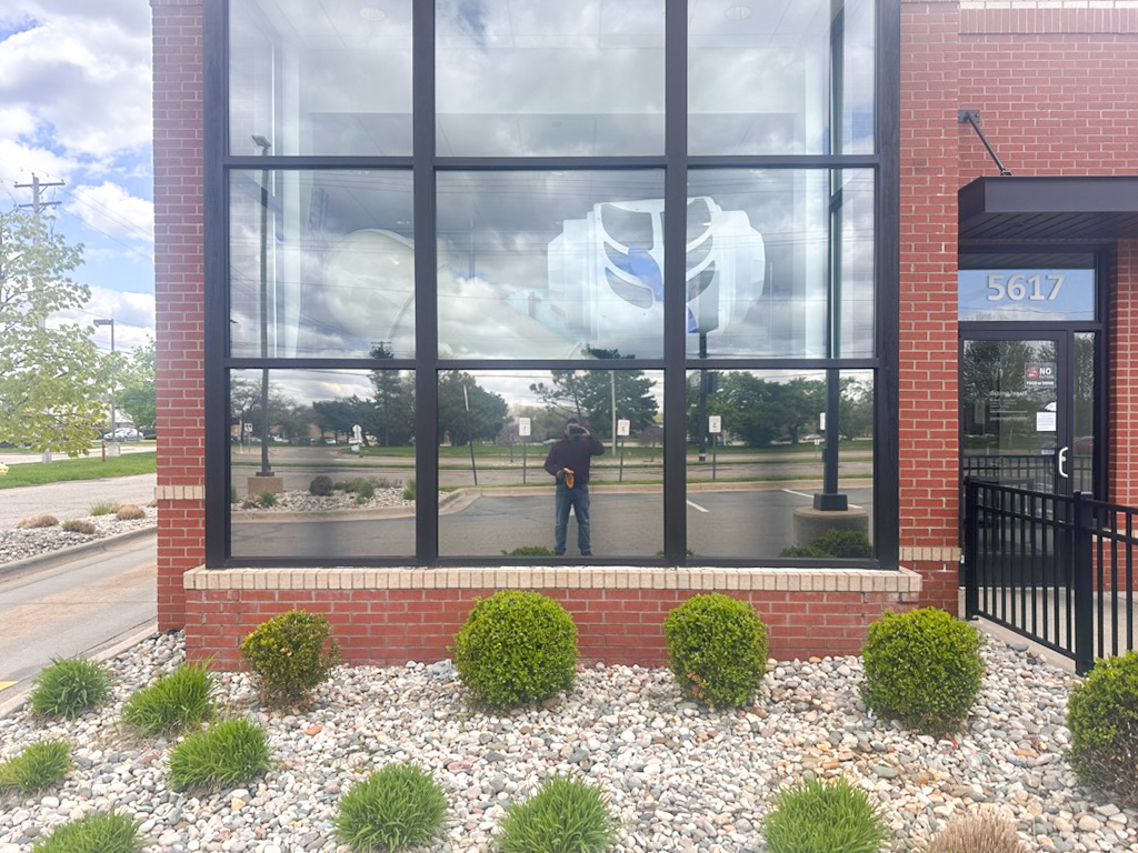 Reflective Window Tint Installation
