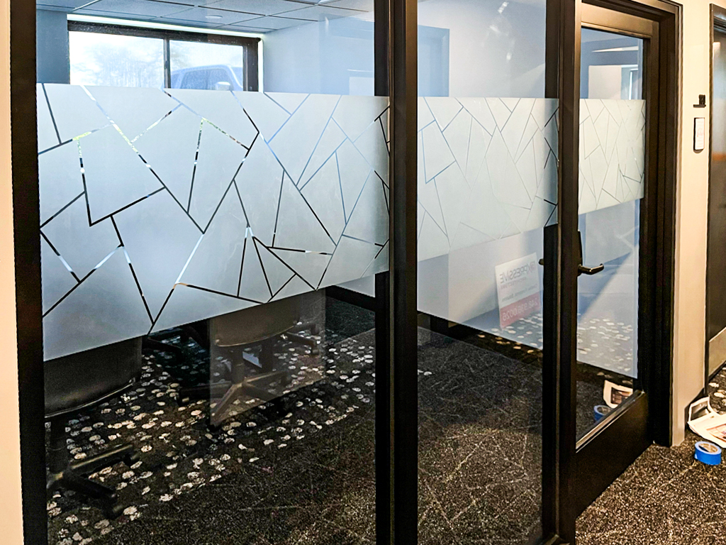 Privacy Glass Adhesive Vinyl